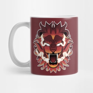 Fire Demon lion Mug